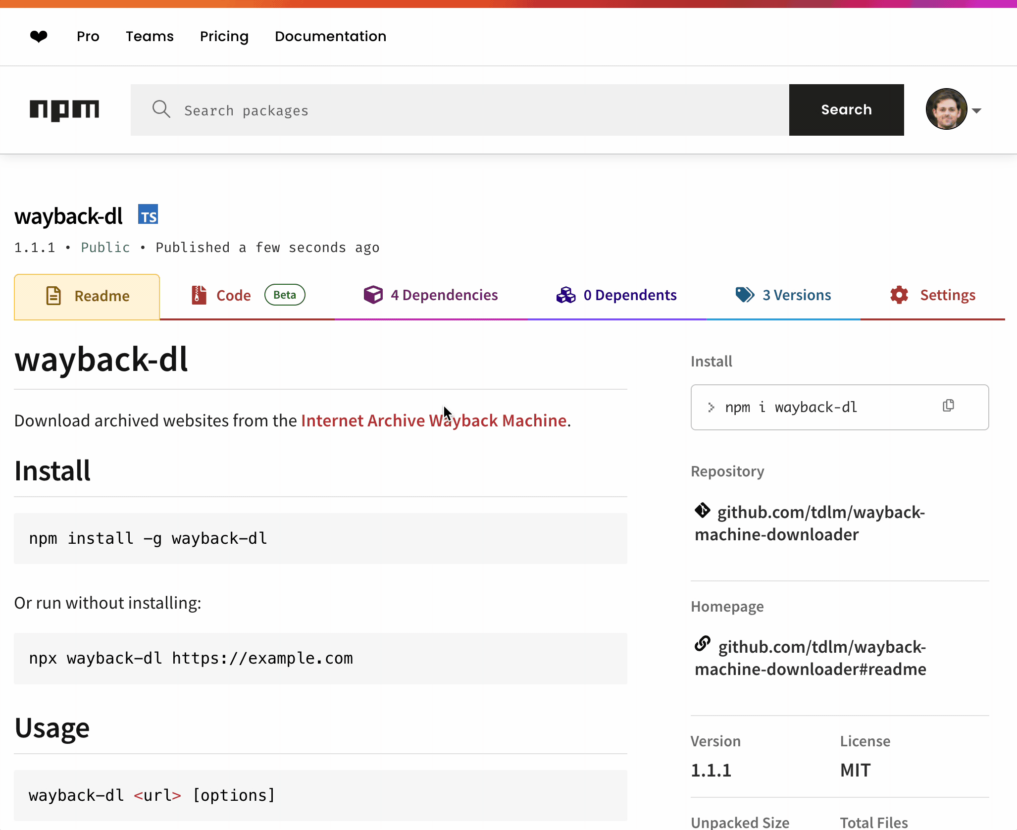 Wayback Machine Downloader